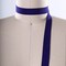 3 Yards Dark Purple Fold Over Elastic 5/8" Shiny Trim for Hairbands & Sewing